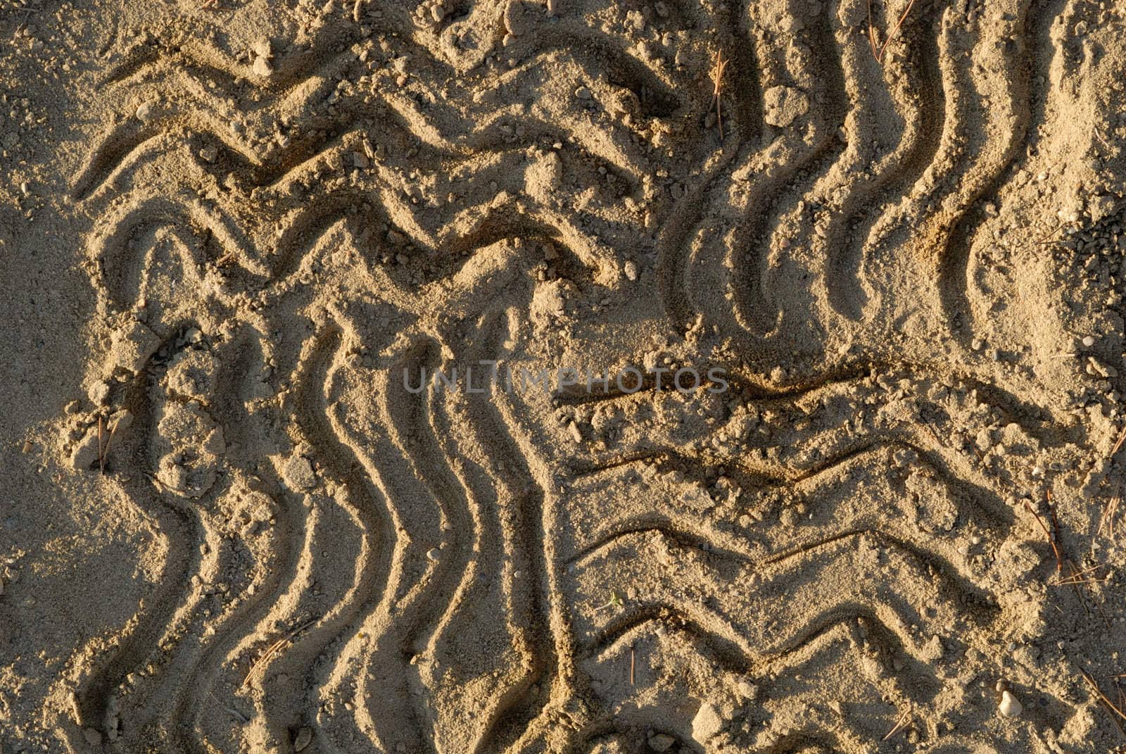zigzag, sand texture