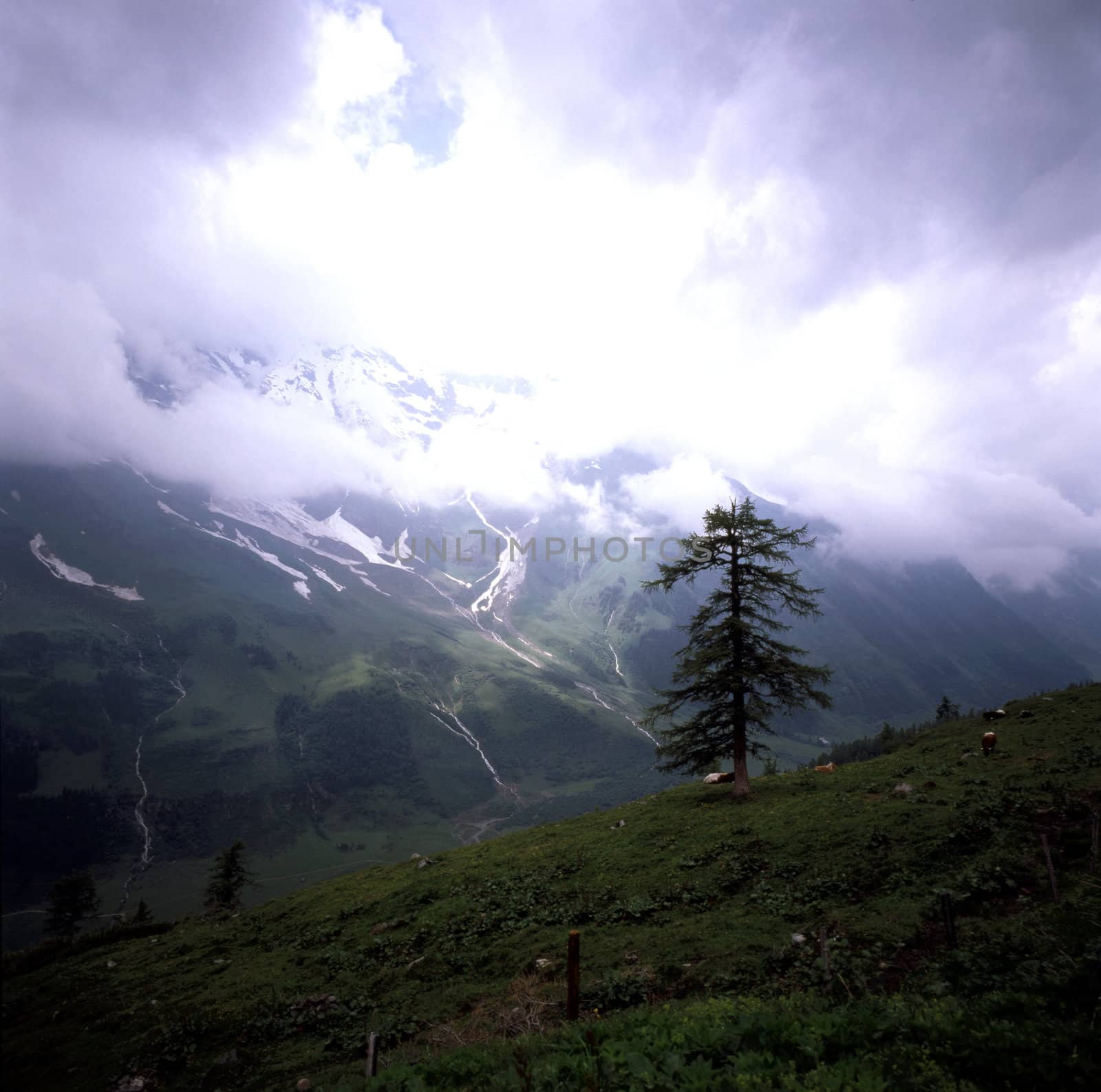 Storm in Austrian Alps