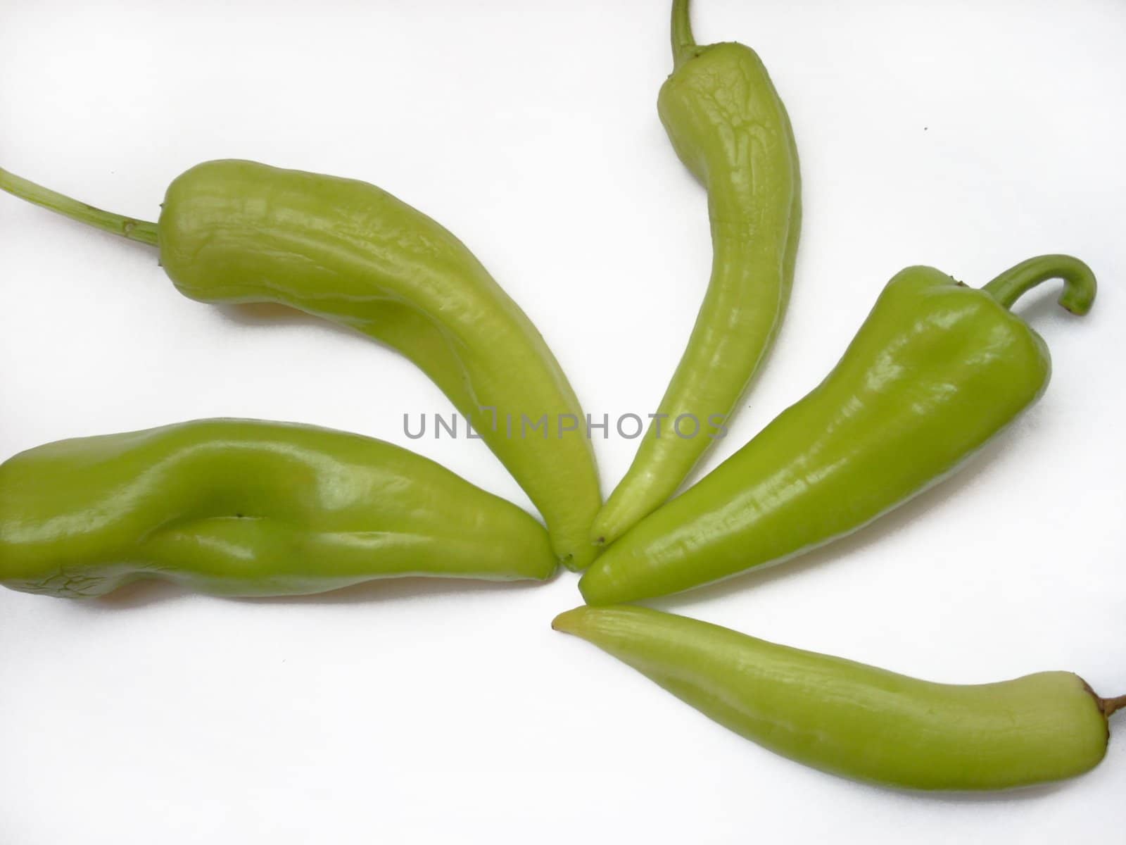 This is a photograph of some fresh sweet peppers