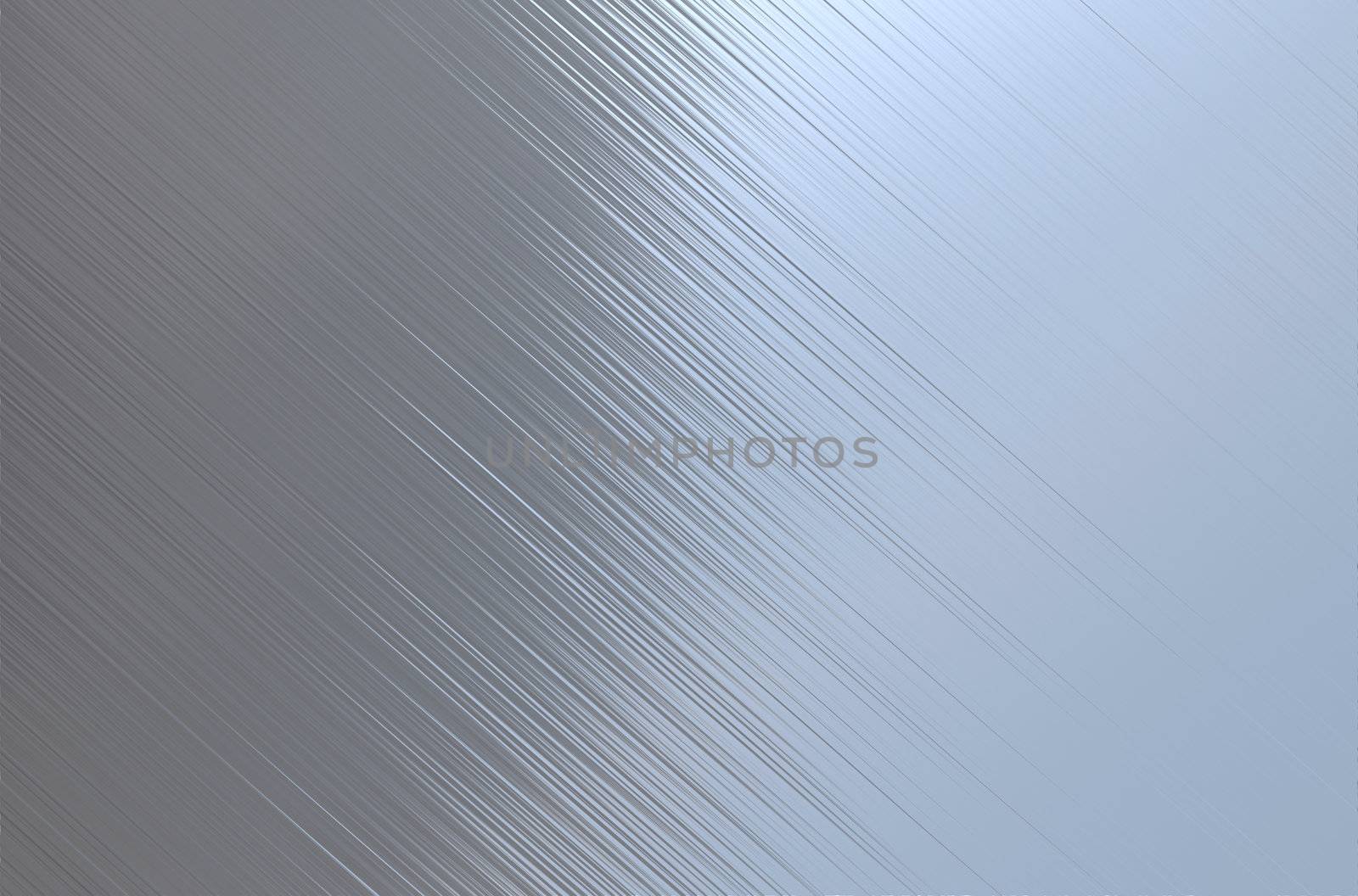 highly polished and reflective stainless steel background