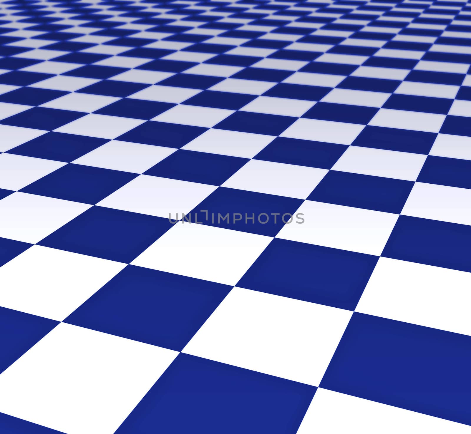 a large black and white checker floor background pattern