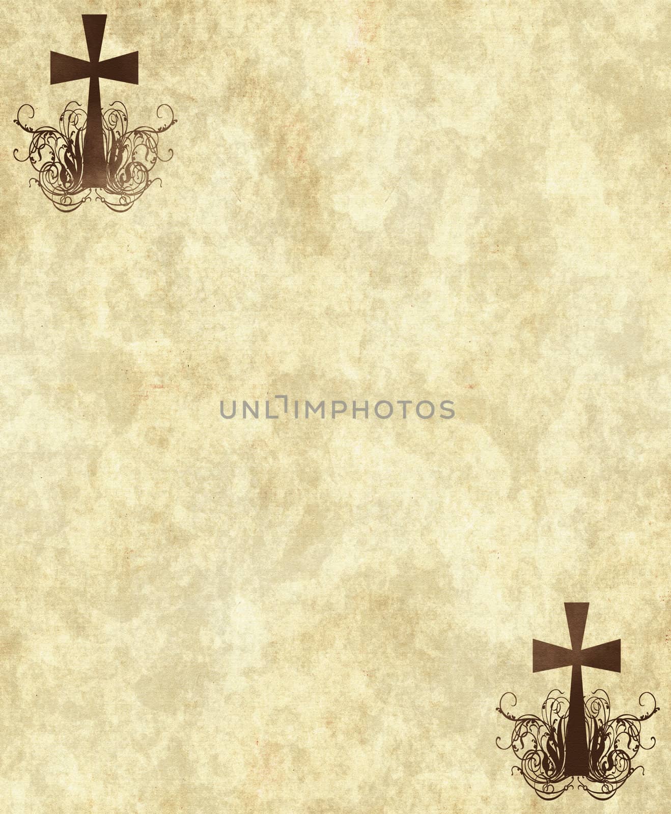 large old paper or parchment background texture