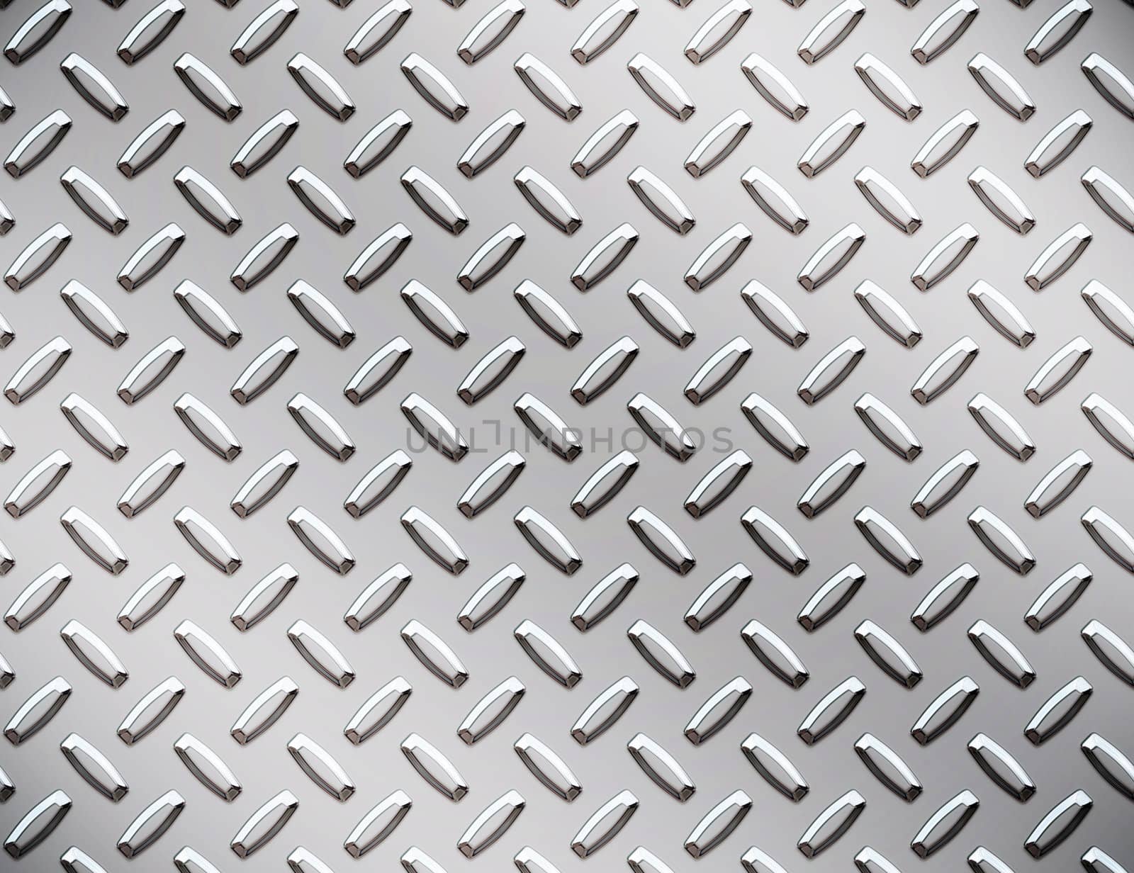 a large seamless sheet of alluminium or nickel diamond or tread plate
