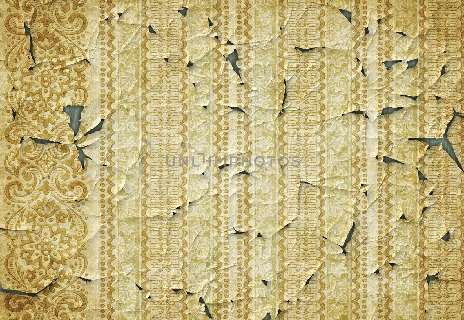 great retro background of some old dirty and grungy wallpaper