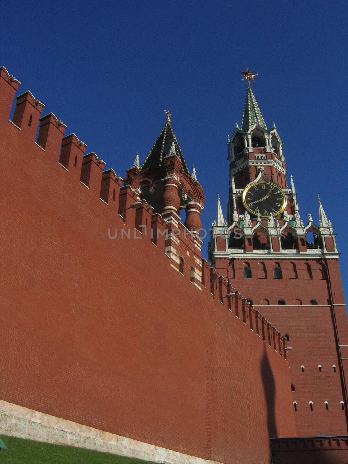 Kremlin tower in Moscow by karelindi