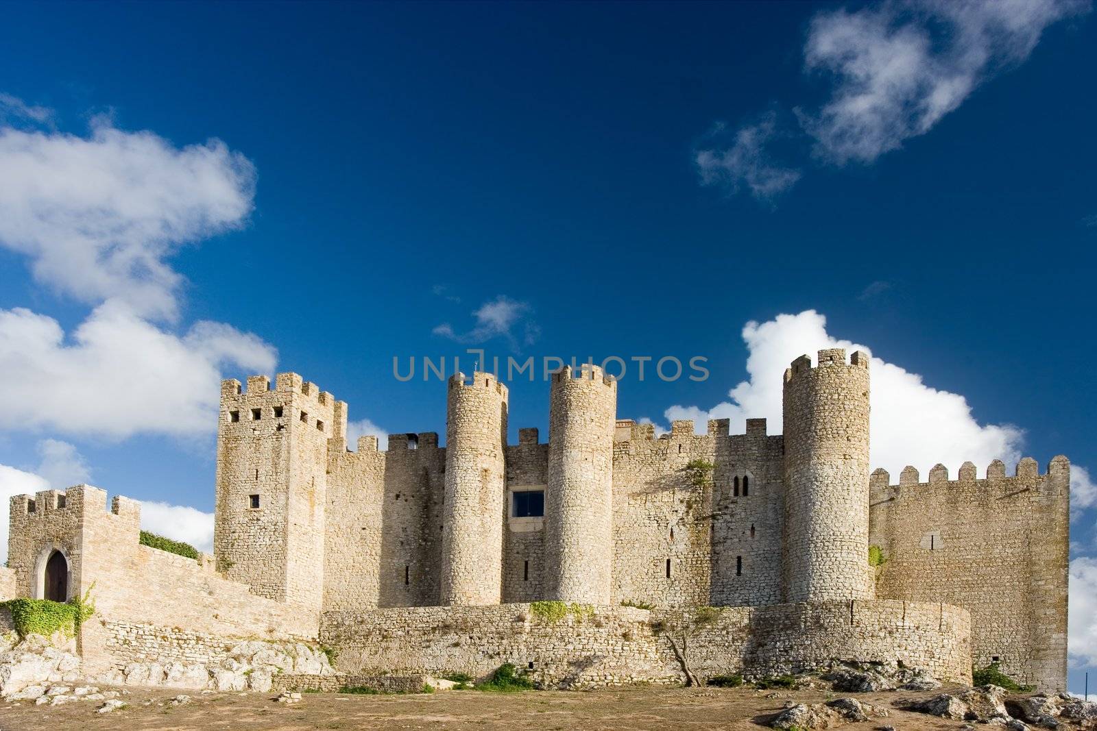 Ancient Castle in Obidos, Portugal