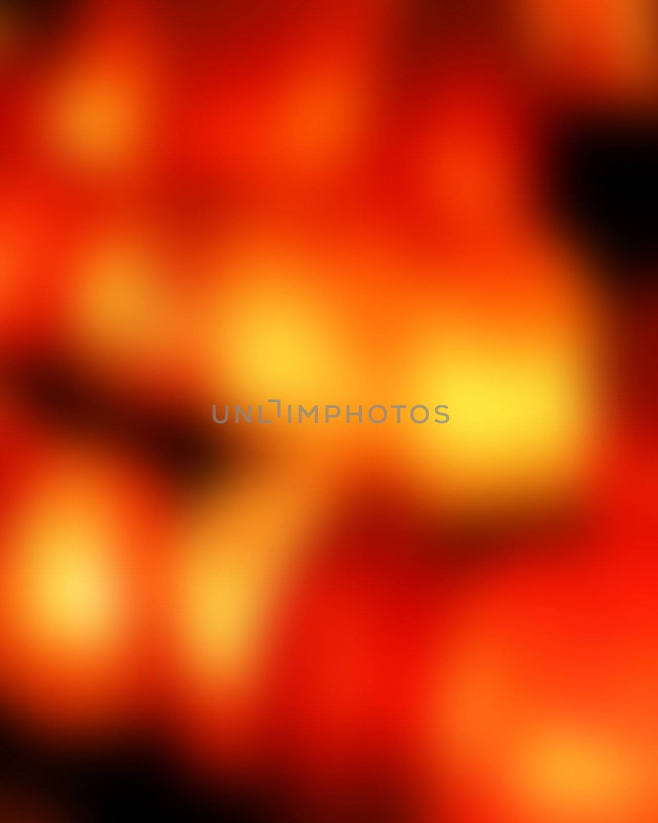 A soft focus warm fiery background image
