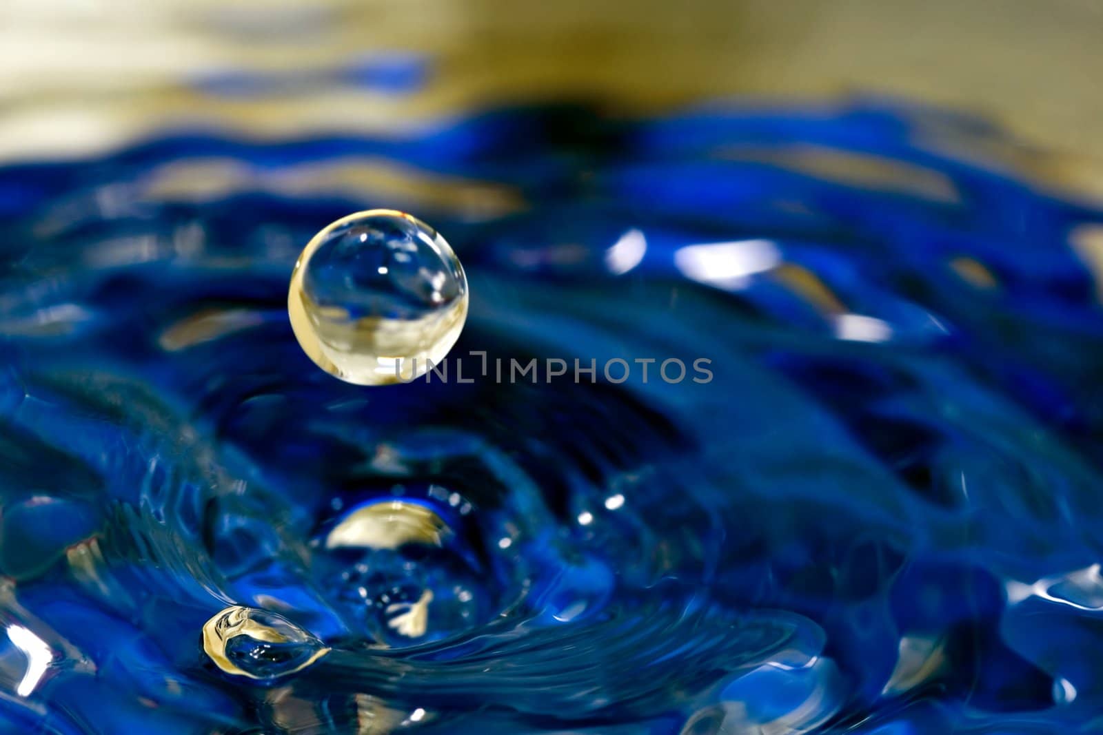 Water sphere drop
