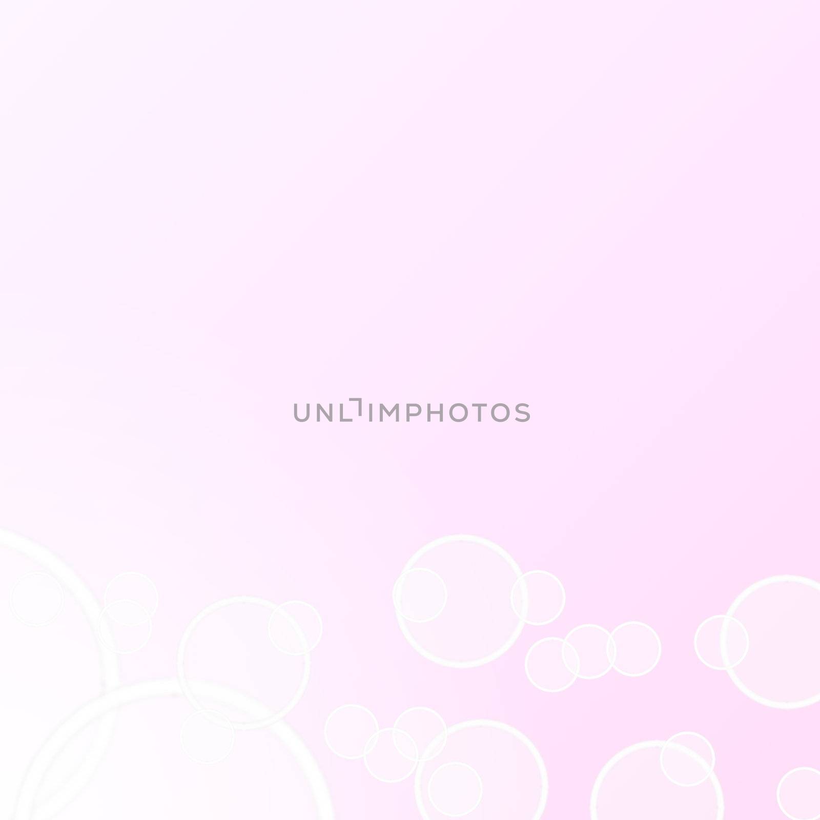 pink bubble background with copyspace for text message
