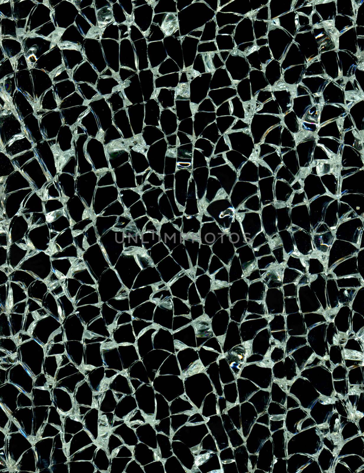 Abstract background. Broken glass texture