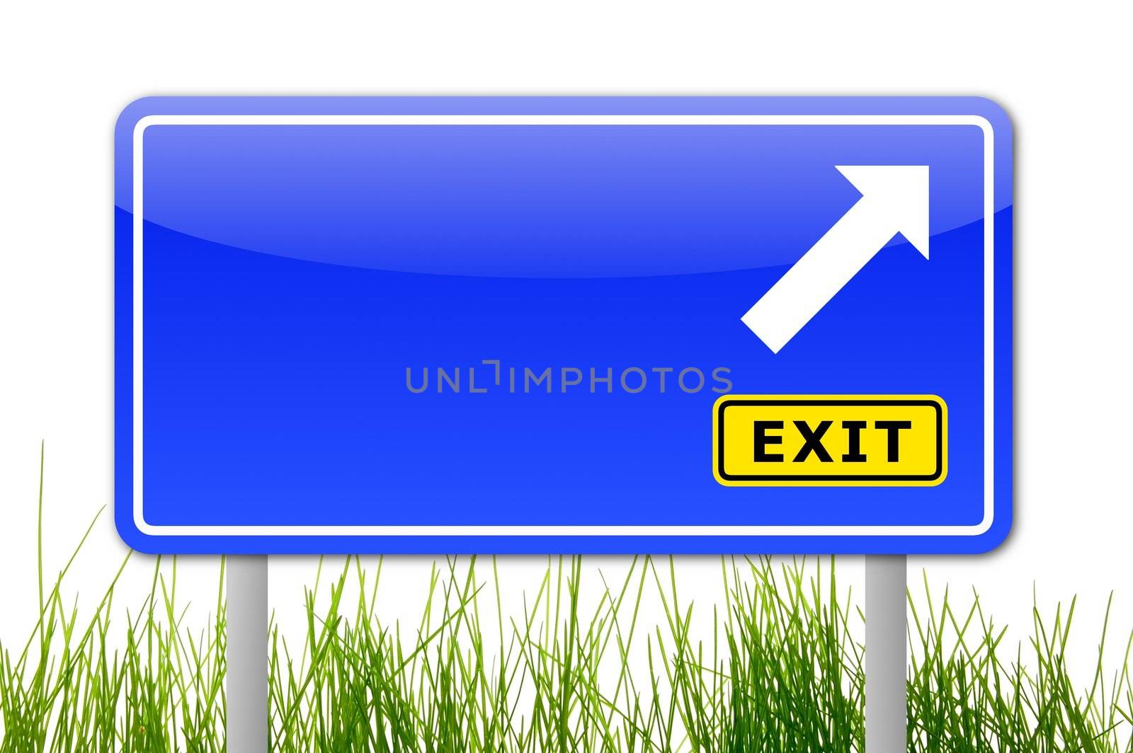 empty sign with copy space for your text