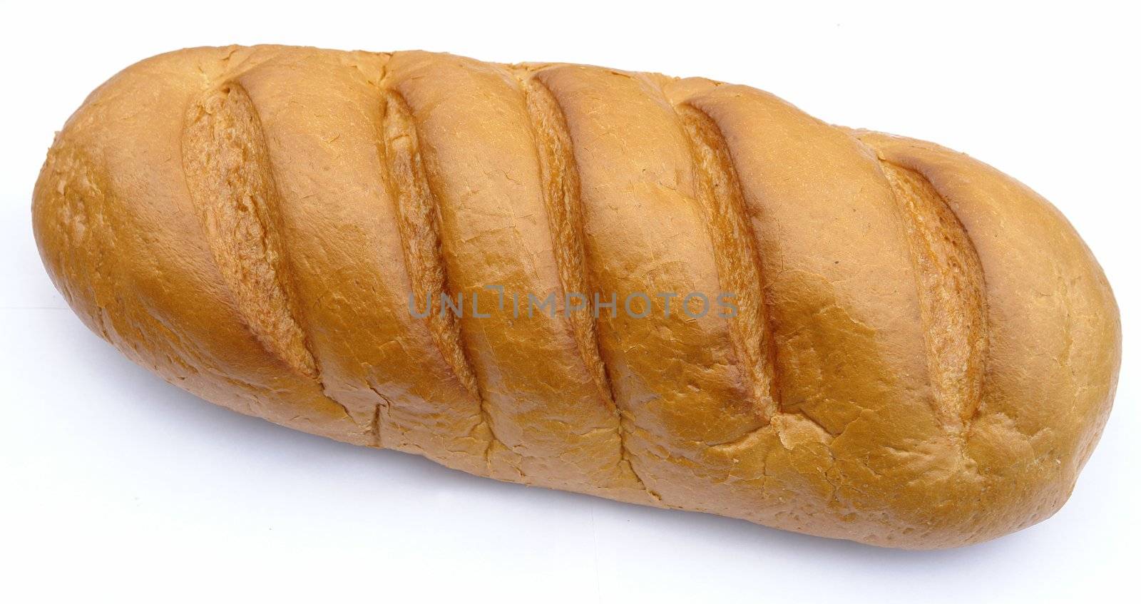  Isolated piece of bread stick                              