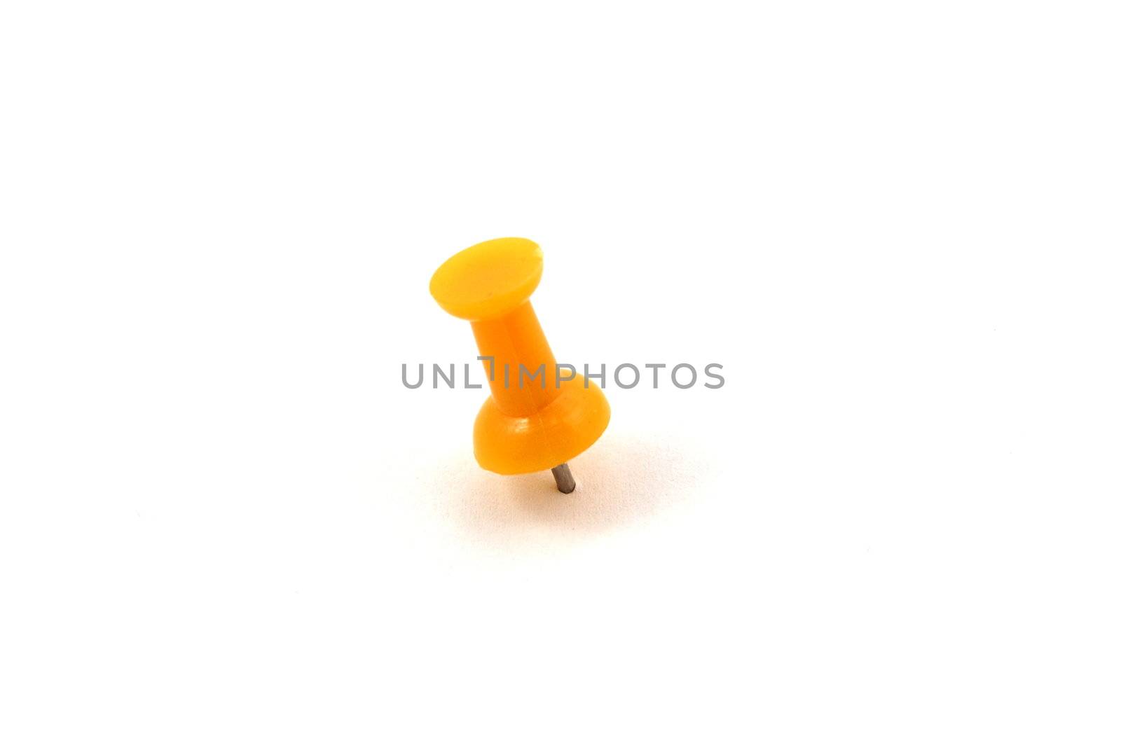 simple pin isolated on a white background