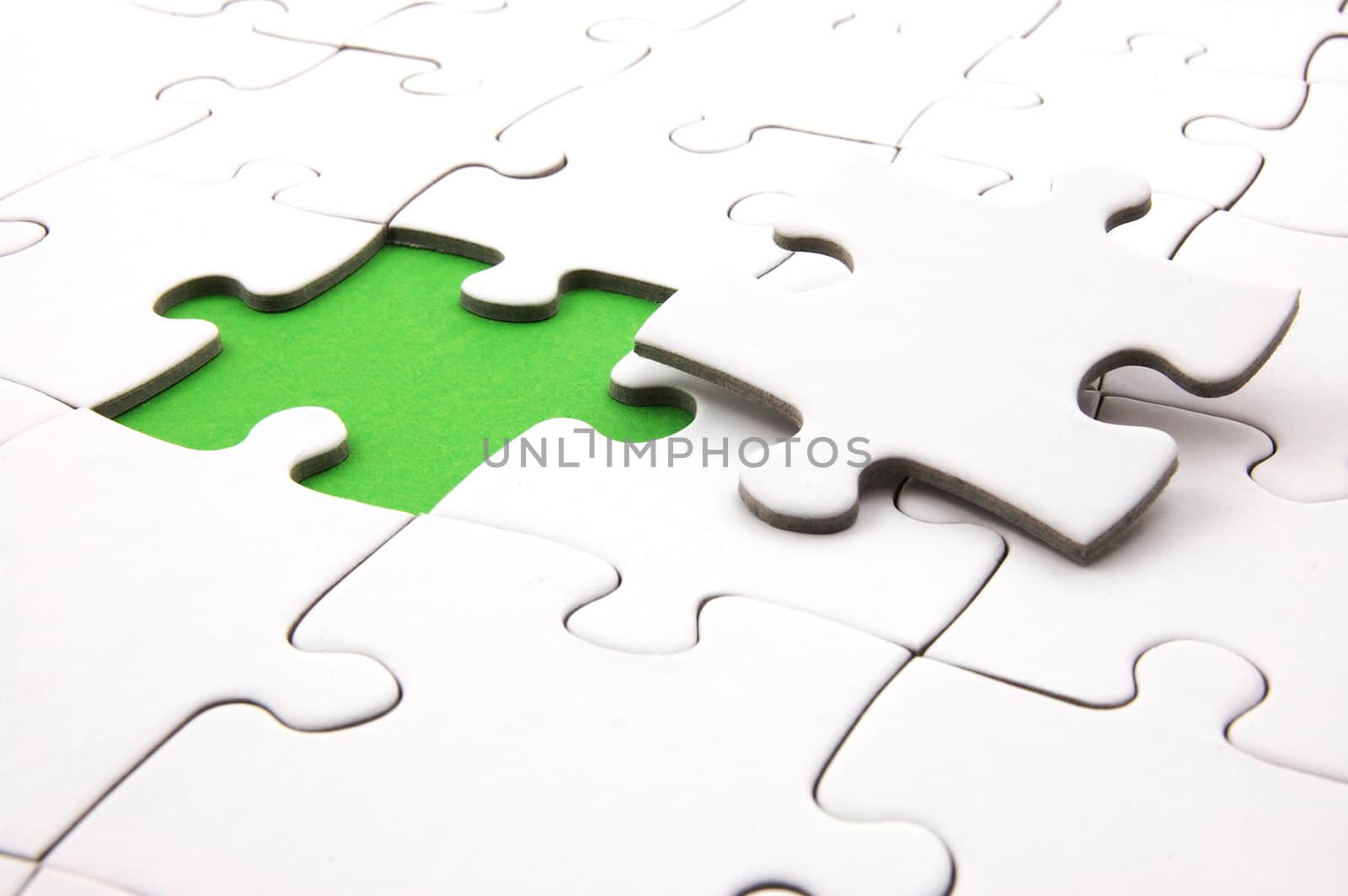 jigsaw or puzzle background with copyspace for text