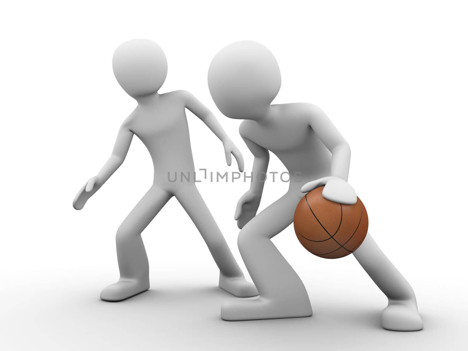 Basketball outplay