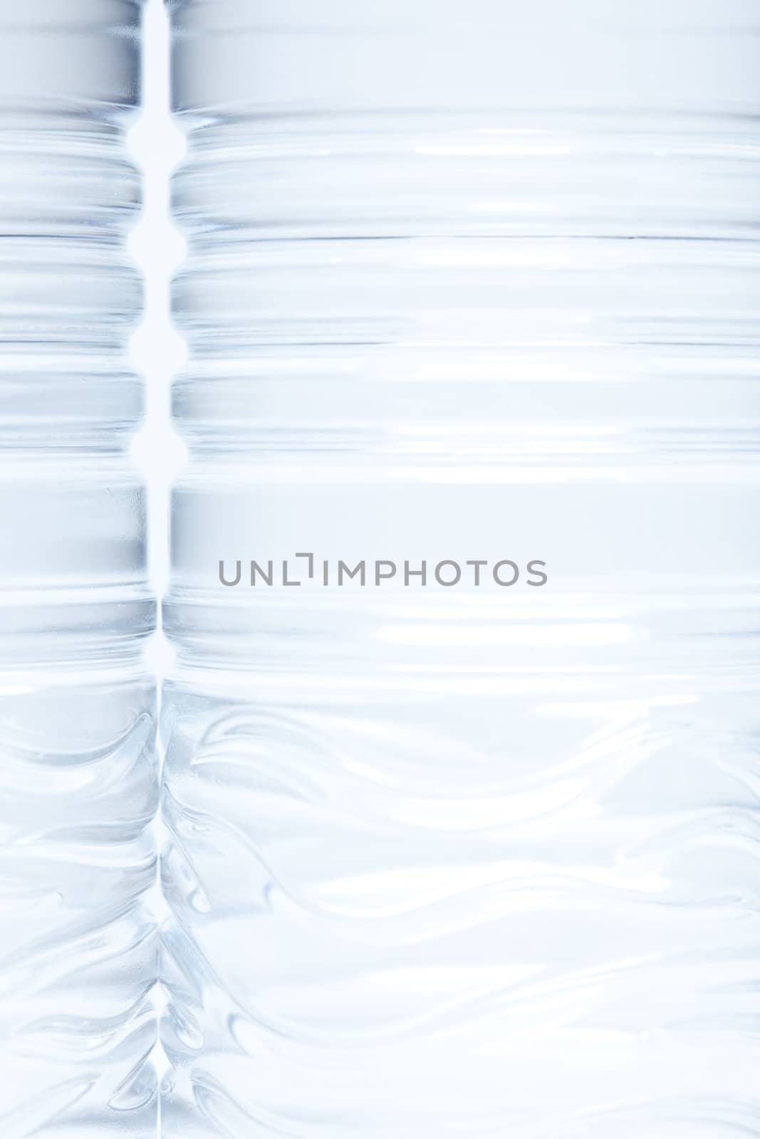 Water Bottles Abstract by Feverpitched