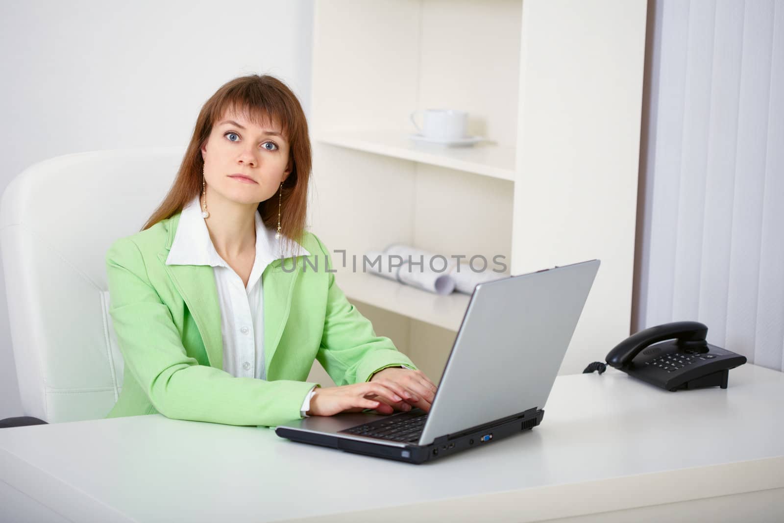 Women prevented from working on the computer