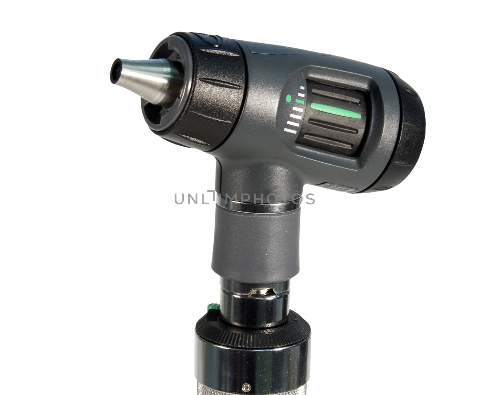 otoscope isolated , with clipping path by dcwcreations