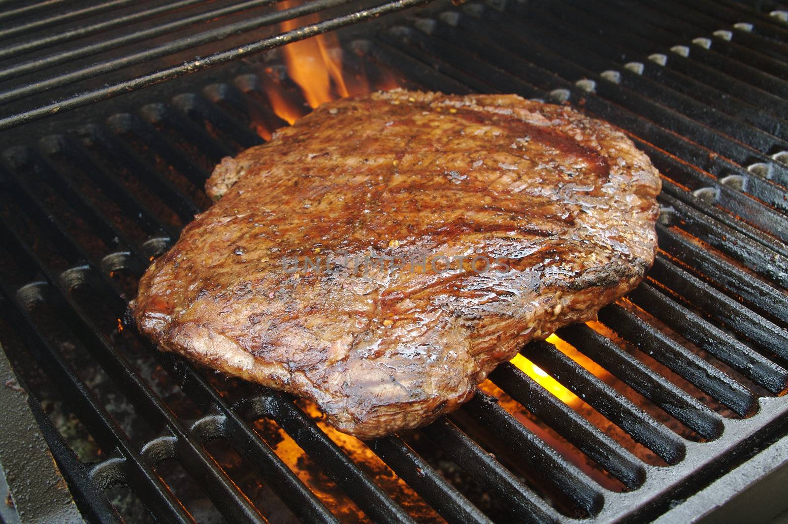 Succulent Flank Steak BBQ by Feverpitched