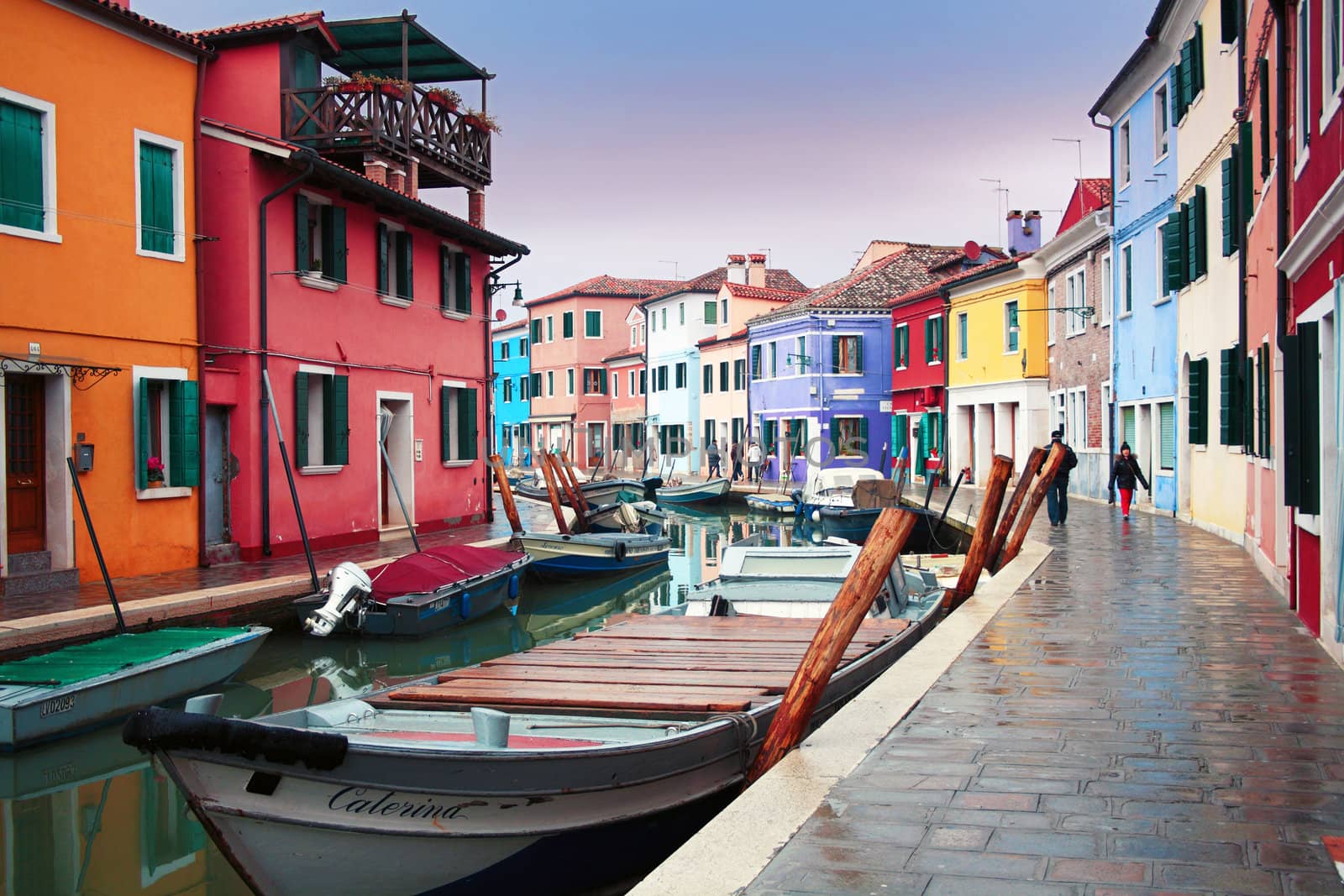 Italy, Venice: Burano Island by landon