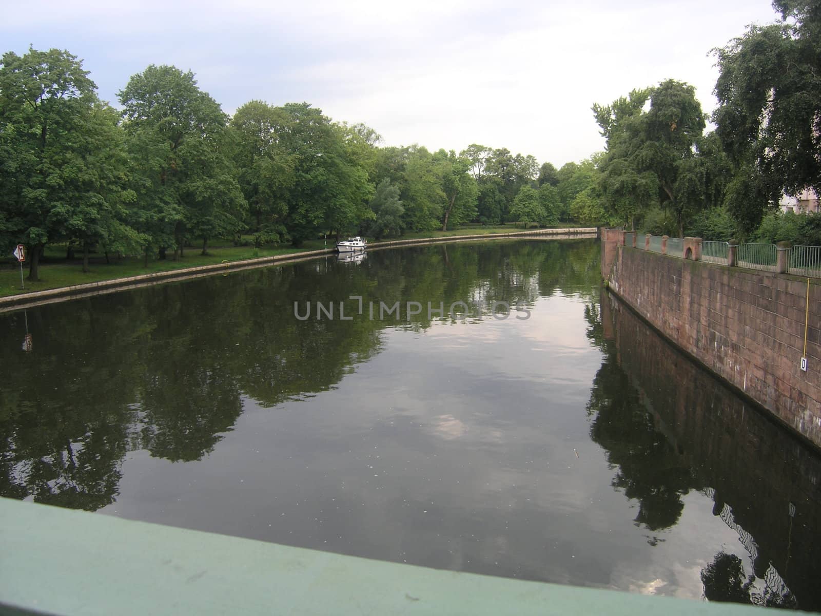 The Spree river