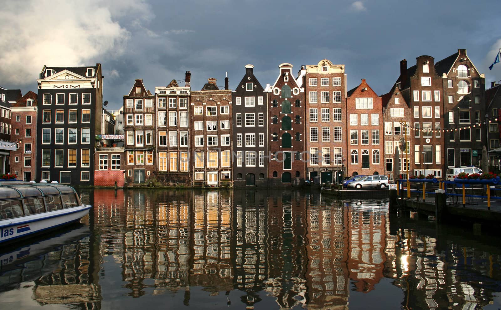 Amsterdam canal houses