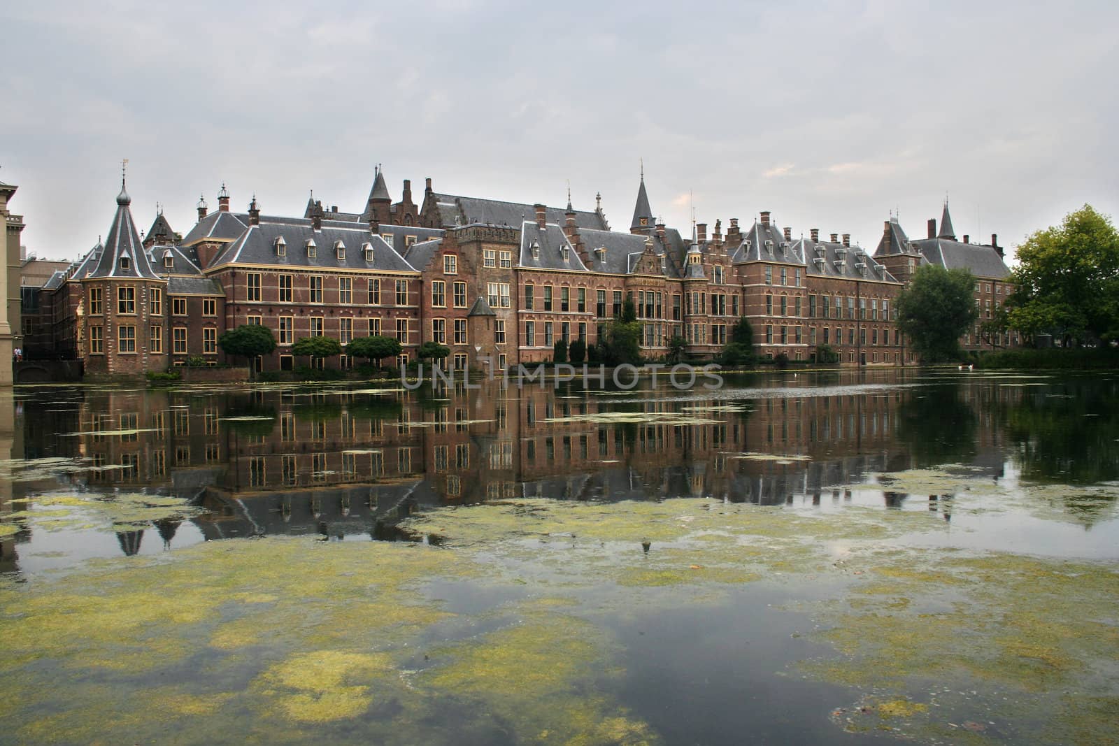 Binnenhof. Dutch Parliament buildings in The Hague
