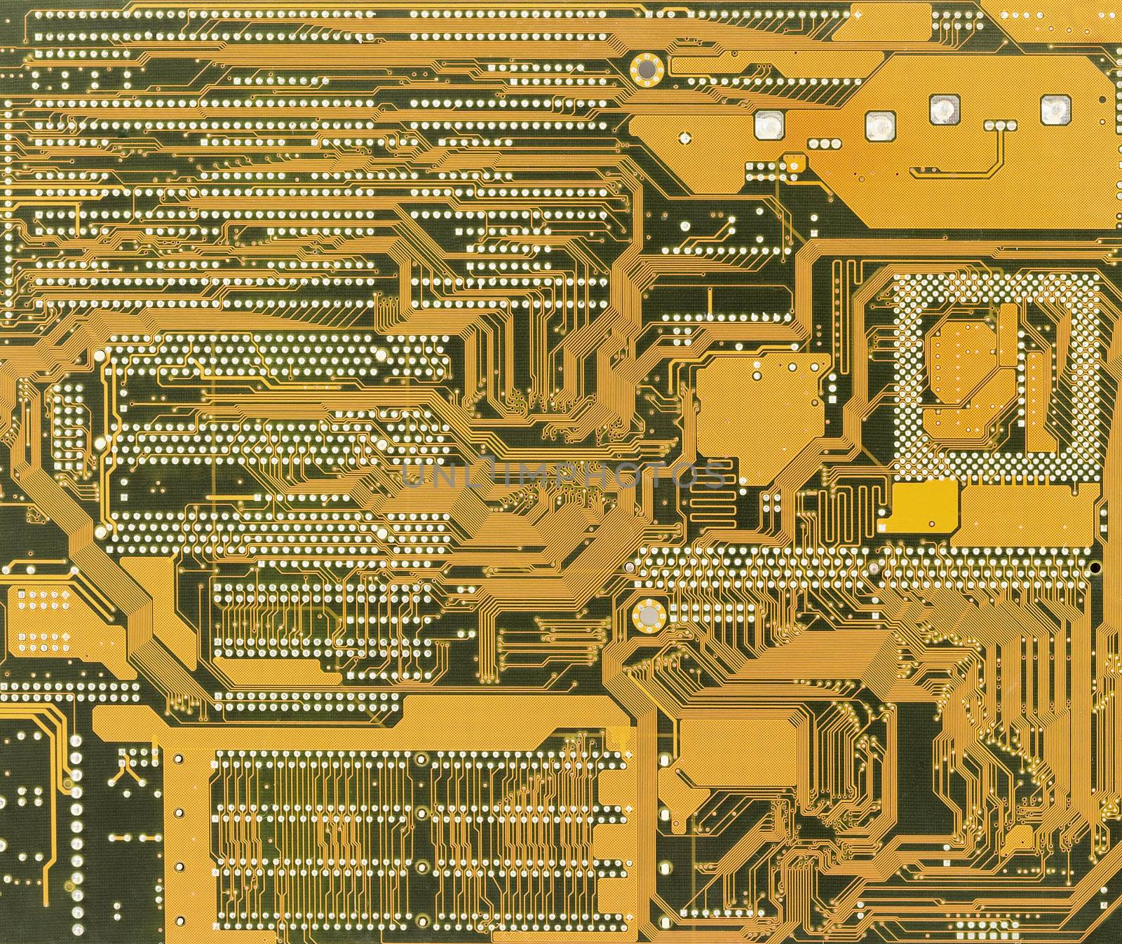 High-tech green industrial circuit board electronic background