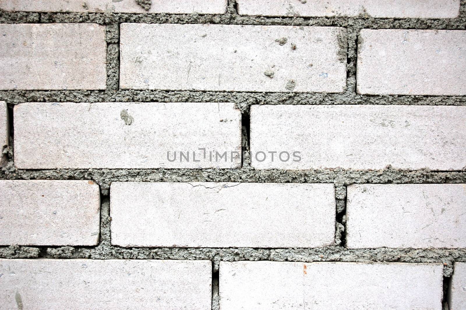 brick wall of a house as a background