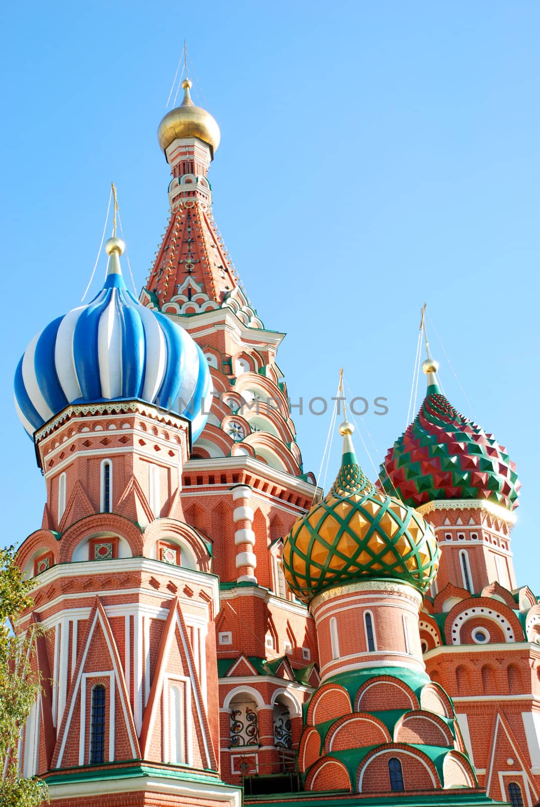 St. Basil cathedral in Russia, Moscow.