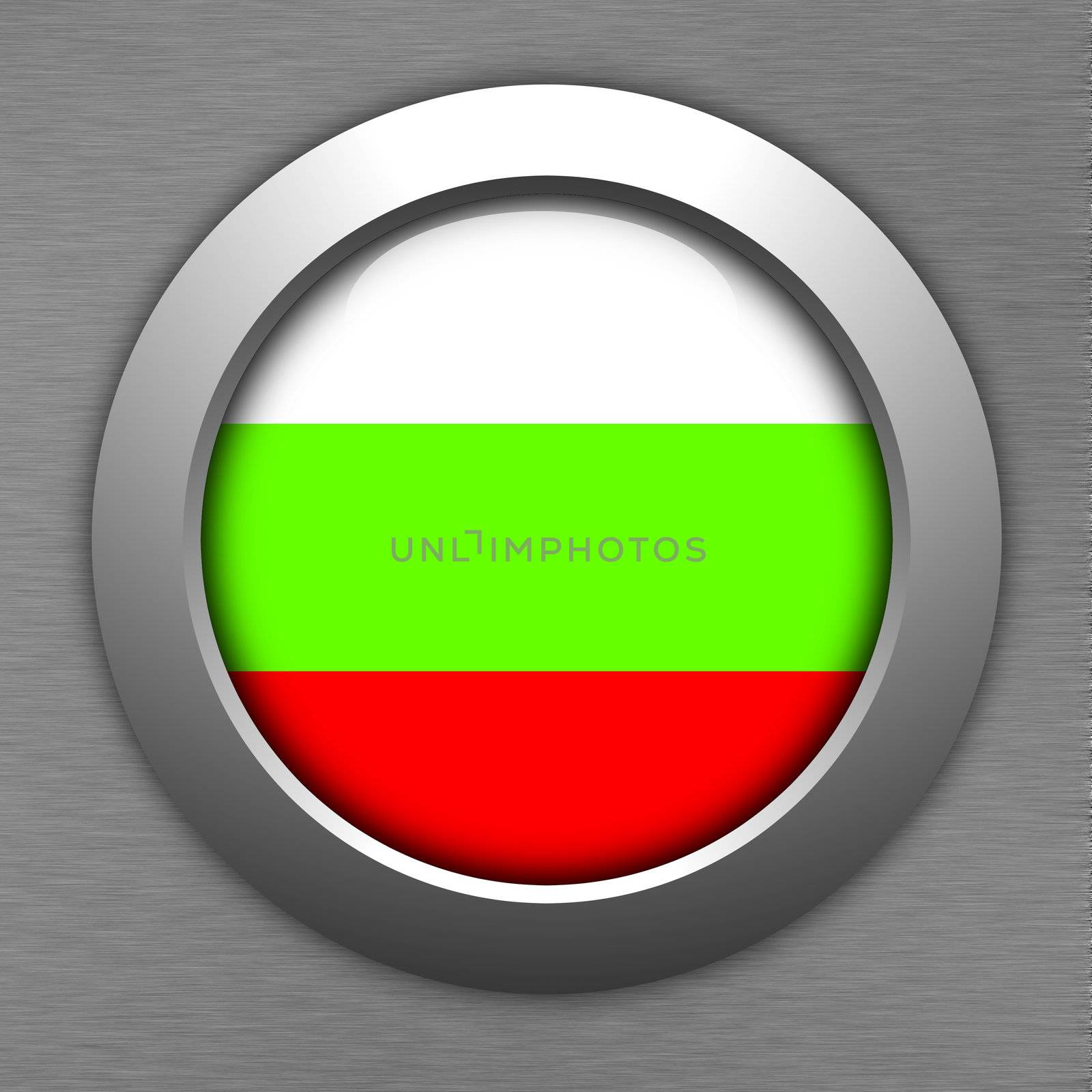 bulgaria button flag sign or badge for website
