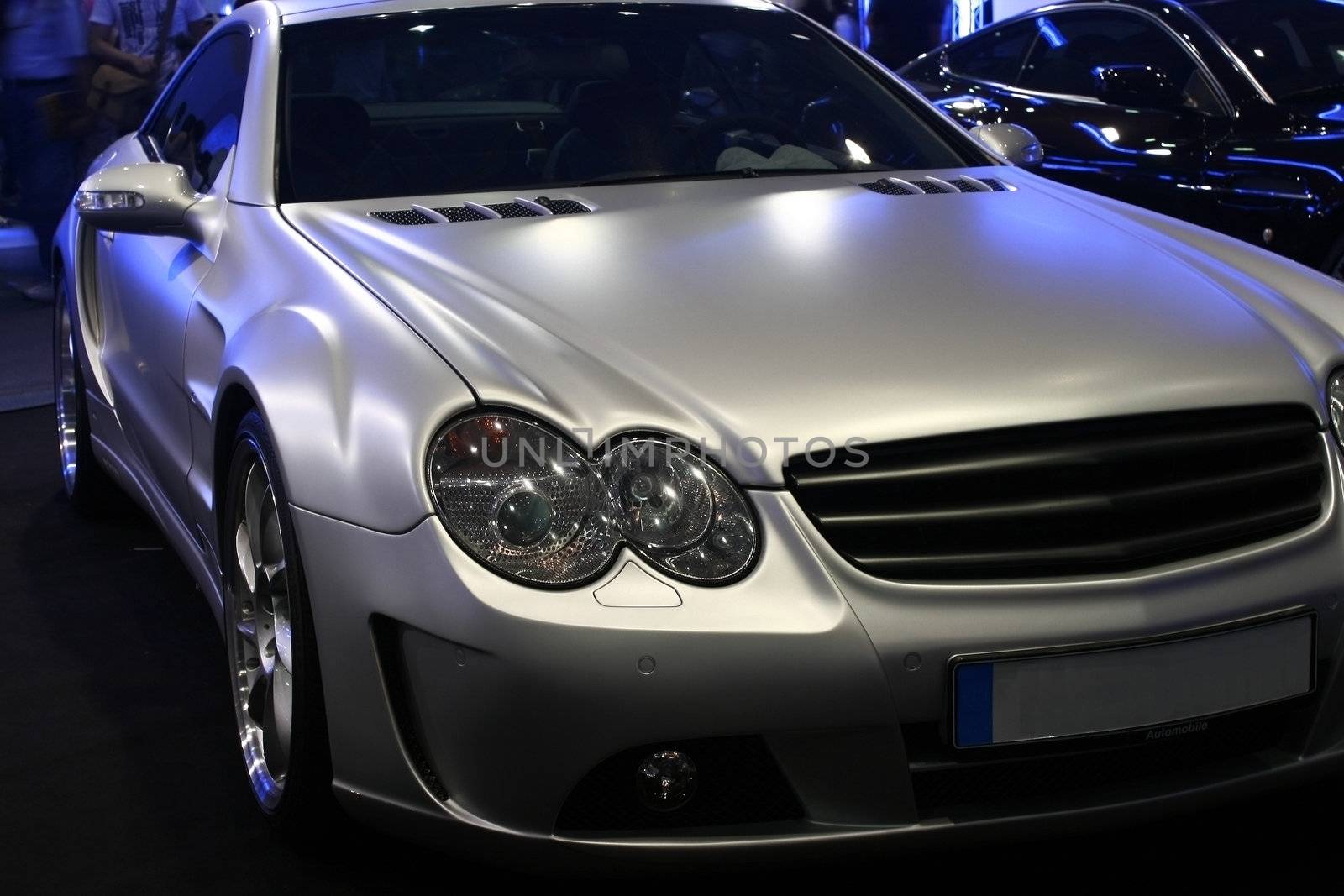 Futuristic Luxury Car showcase in Seoul Korea 2008