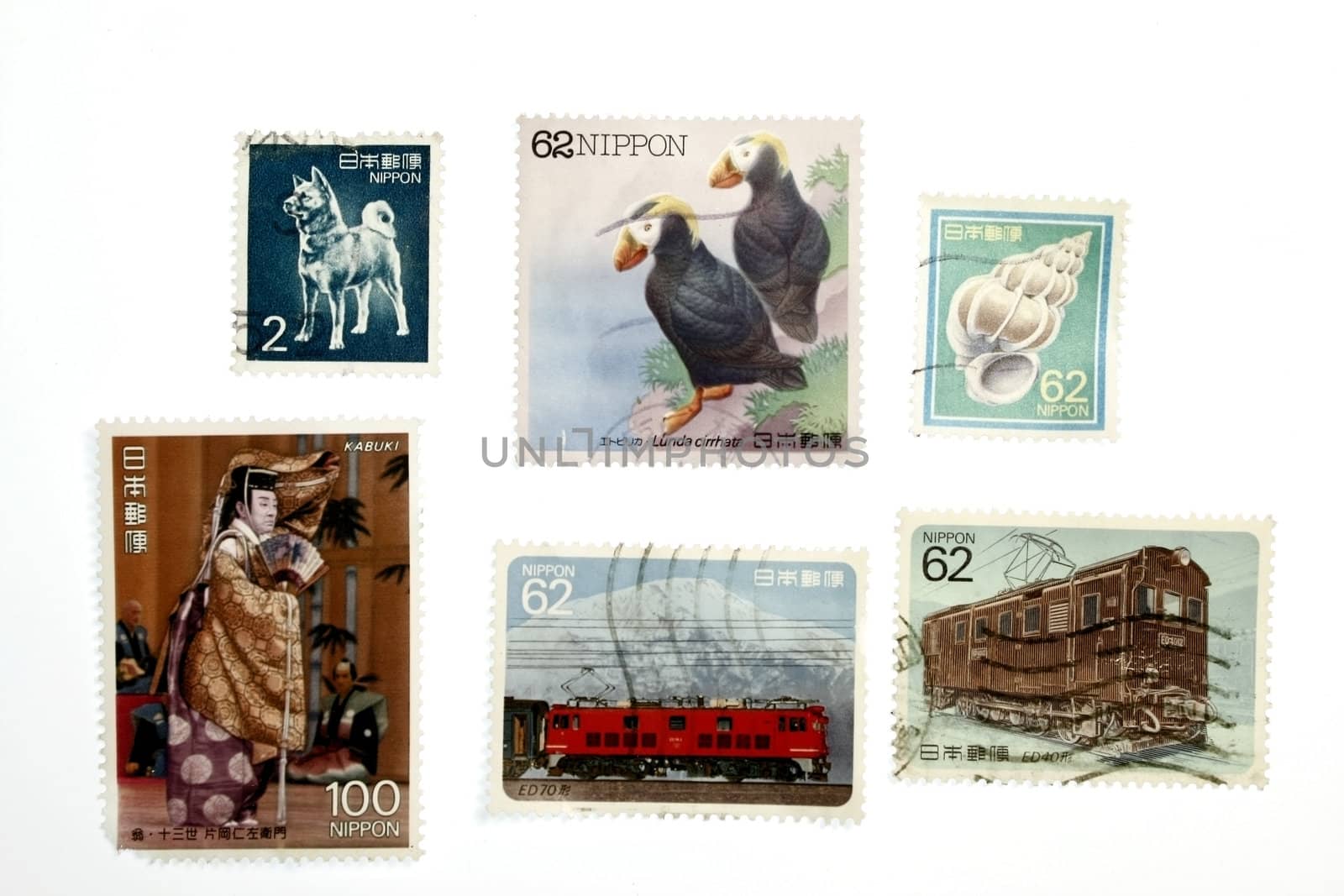 Vintage Stamps Collectible by sacatani