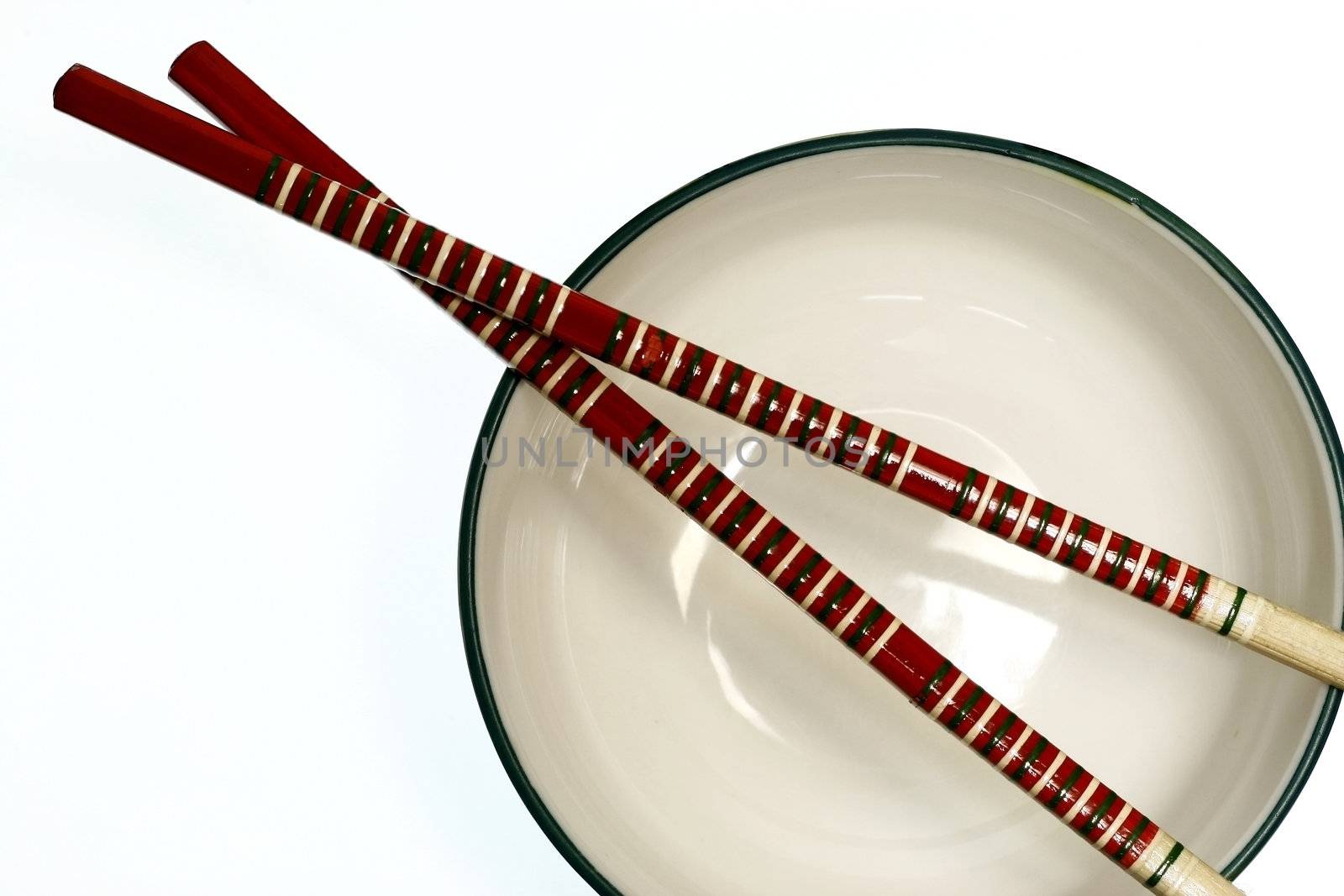 Chopstick and Bowl by sacatani