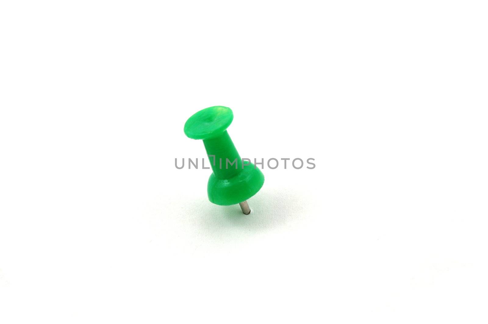 simple pin isolated on a white background