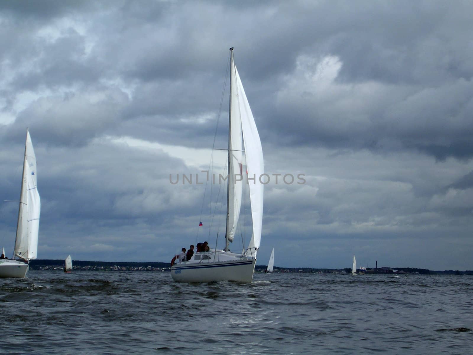 yacht, sailing