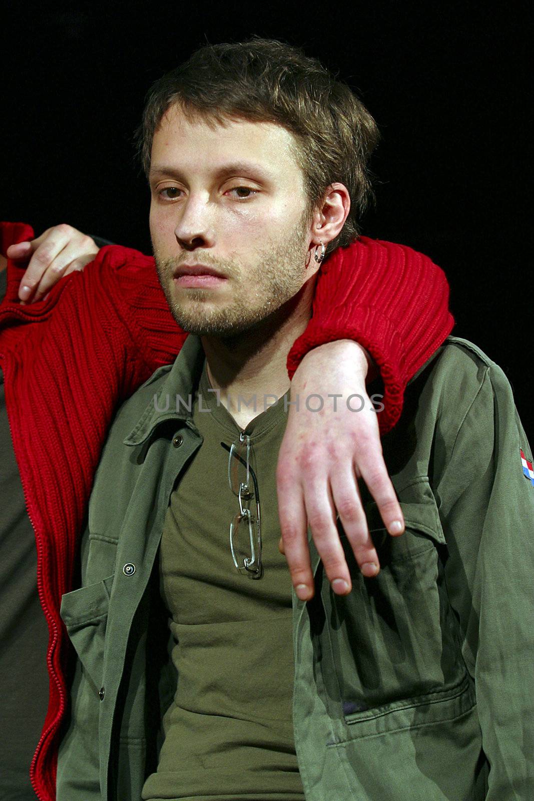 Performance "September.doc" director Michael Ugarova. In a picture: Alexey Krizhevsky