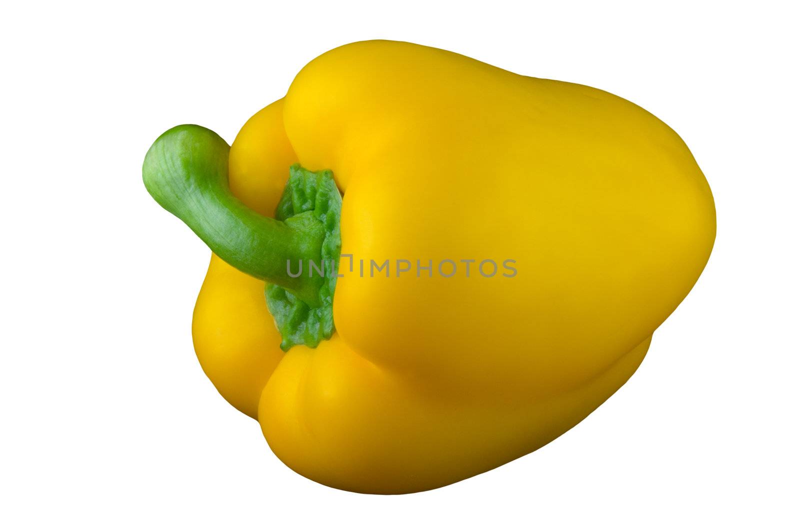 Yellow bell pepper. Natural vitamins for your health.