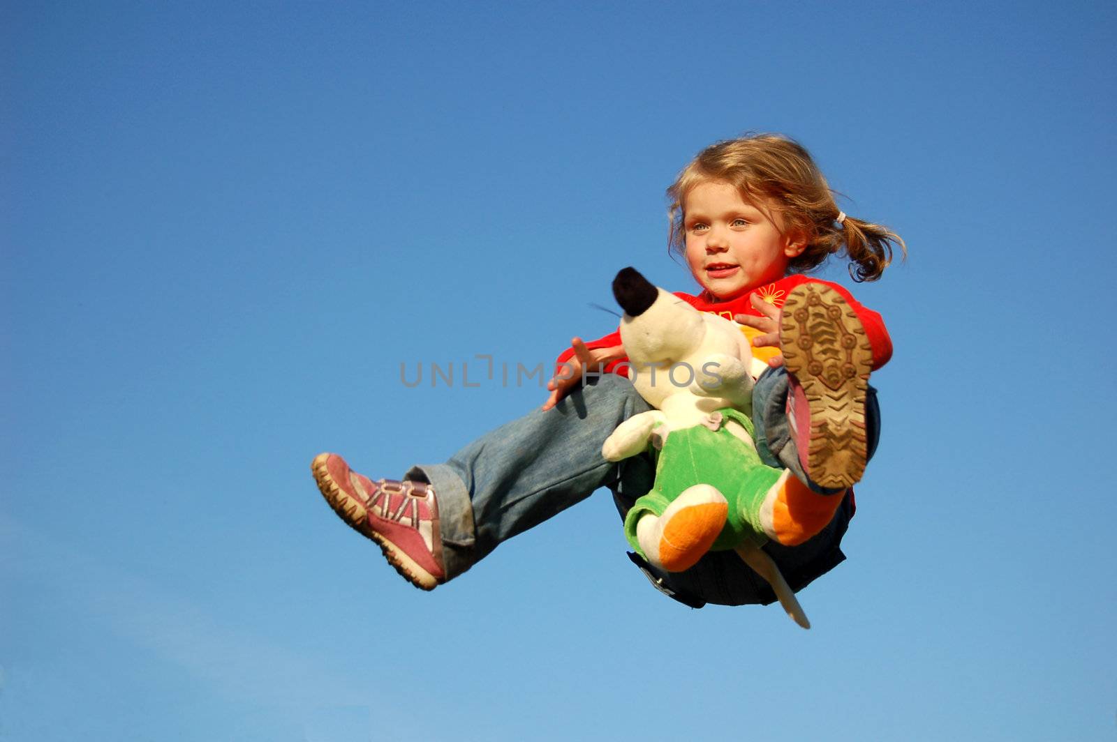 Child in flight by Yulia_Shilova