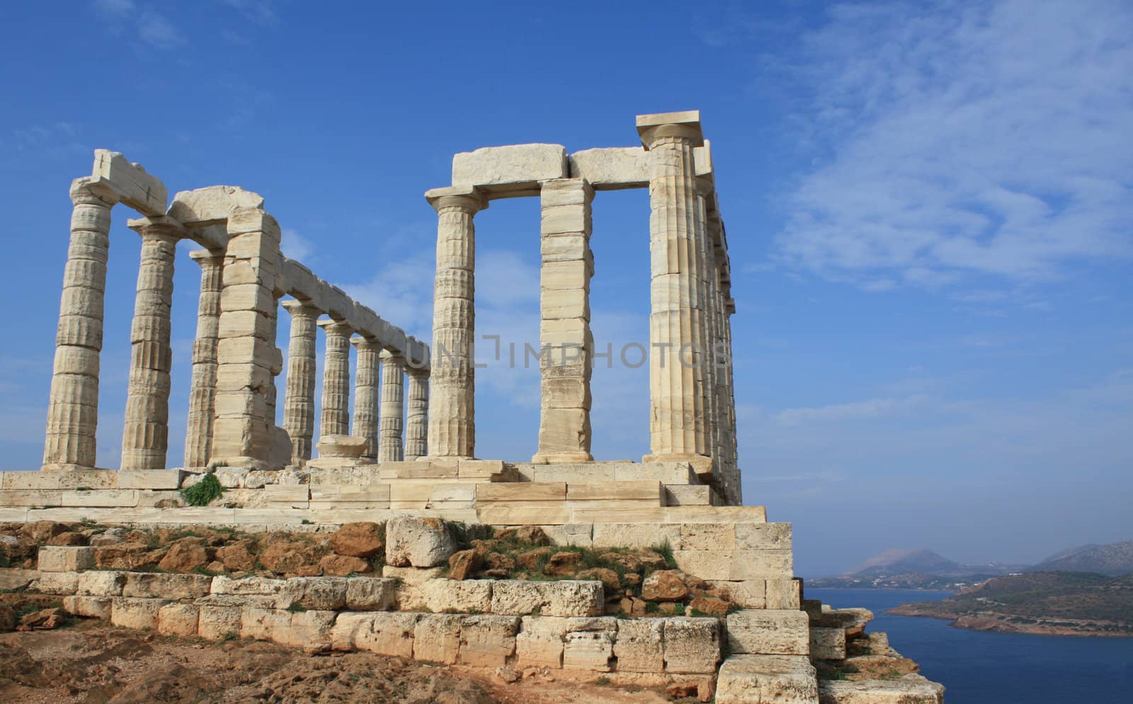 Temple of Poseidon near Athens, Greece by Brigida_Soriano