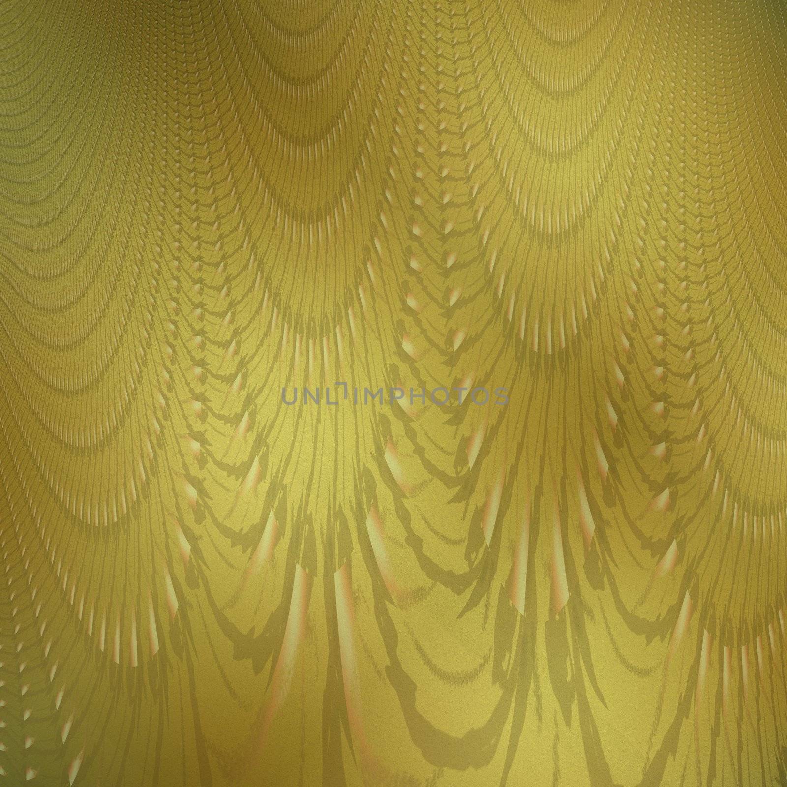 Old gold photo background with fractal detail