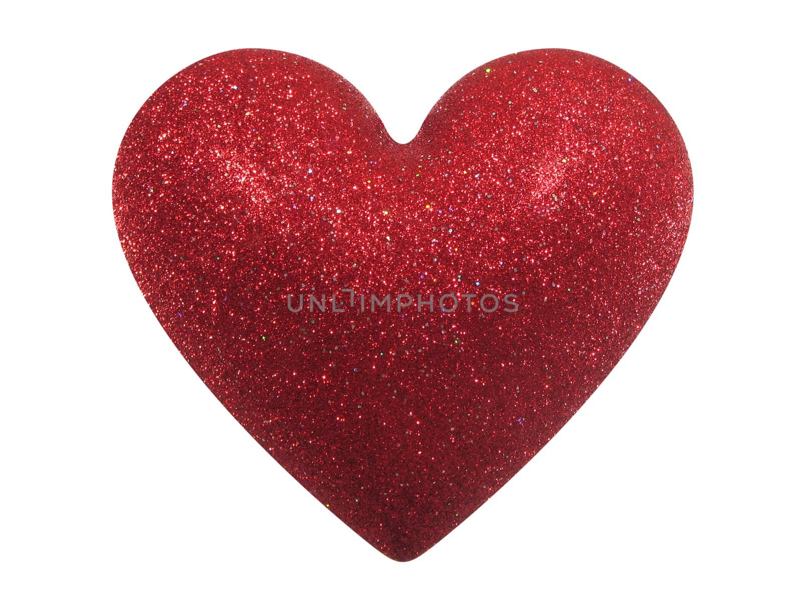 Glittering Valentine heart (+ clipping path) by anikasalsera