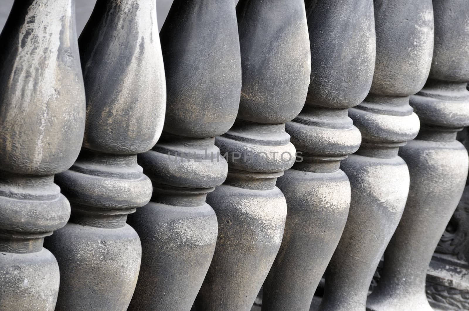 Medieval columns by Vagabond