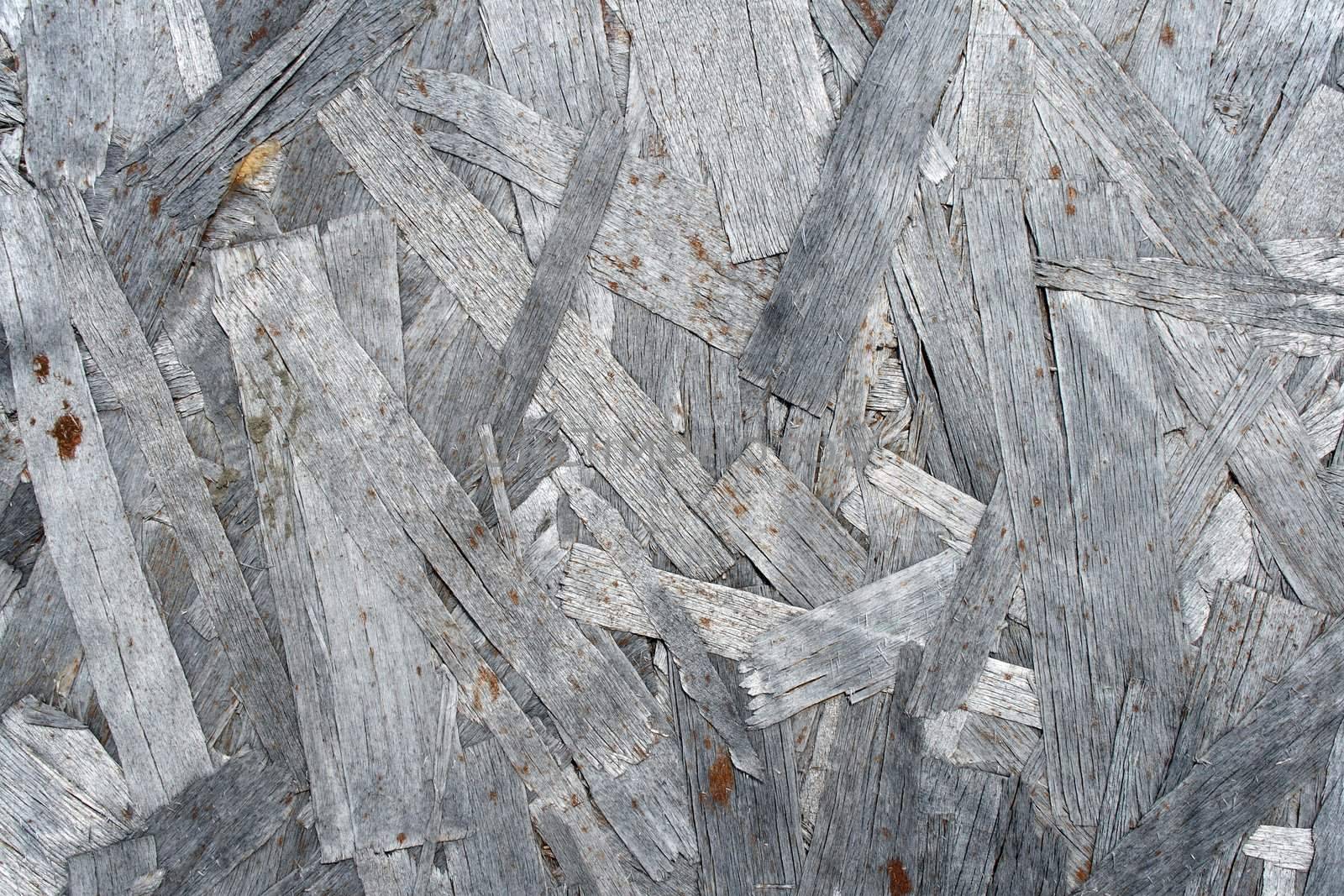 Silver-gray wood chipboard texture by anikasalsera