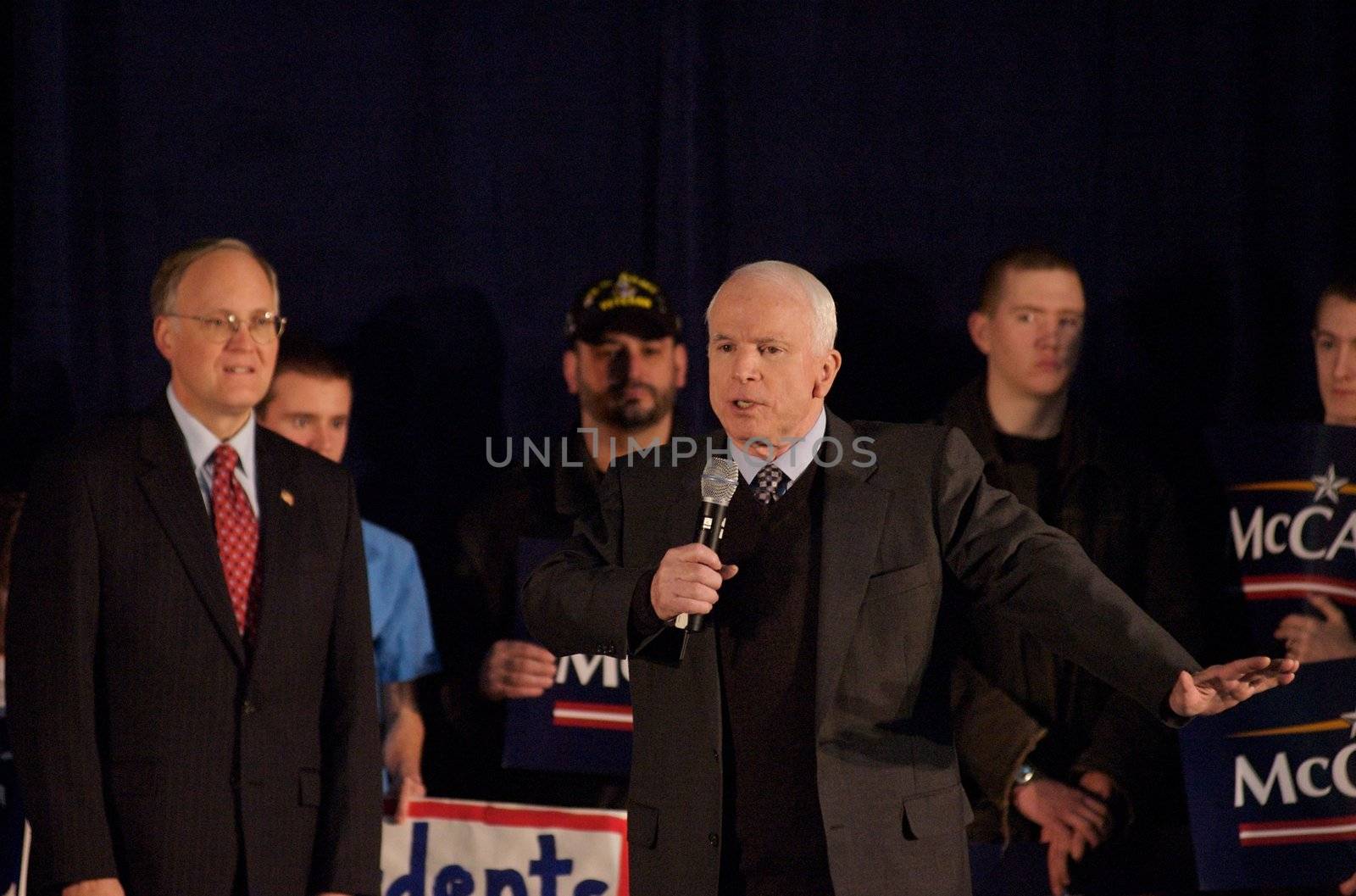 Senator John McCain, South Burlington Vermont by Schvoo
