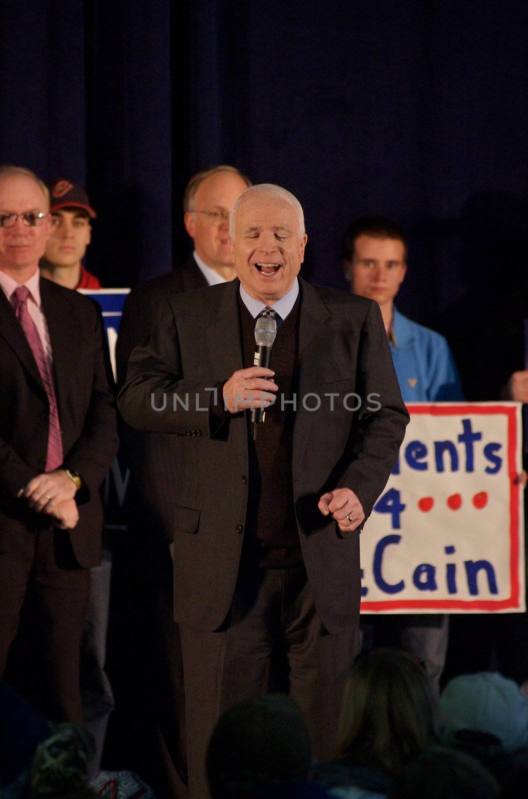 Senator John McCain, South Burlington Vermont by Schvoo