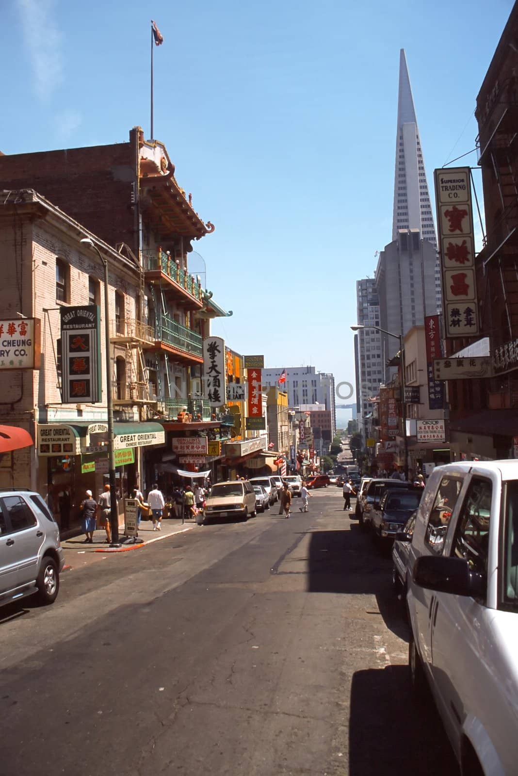 San Francisco's Chinatown is one of North America's largest Chinatowns. It is also the oldest Chinatown in the United States.