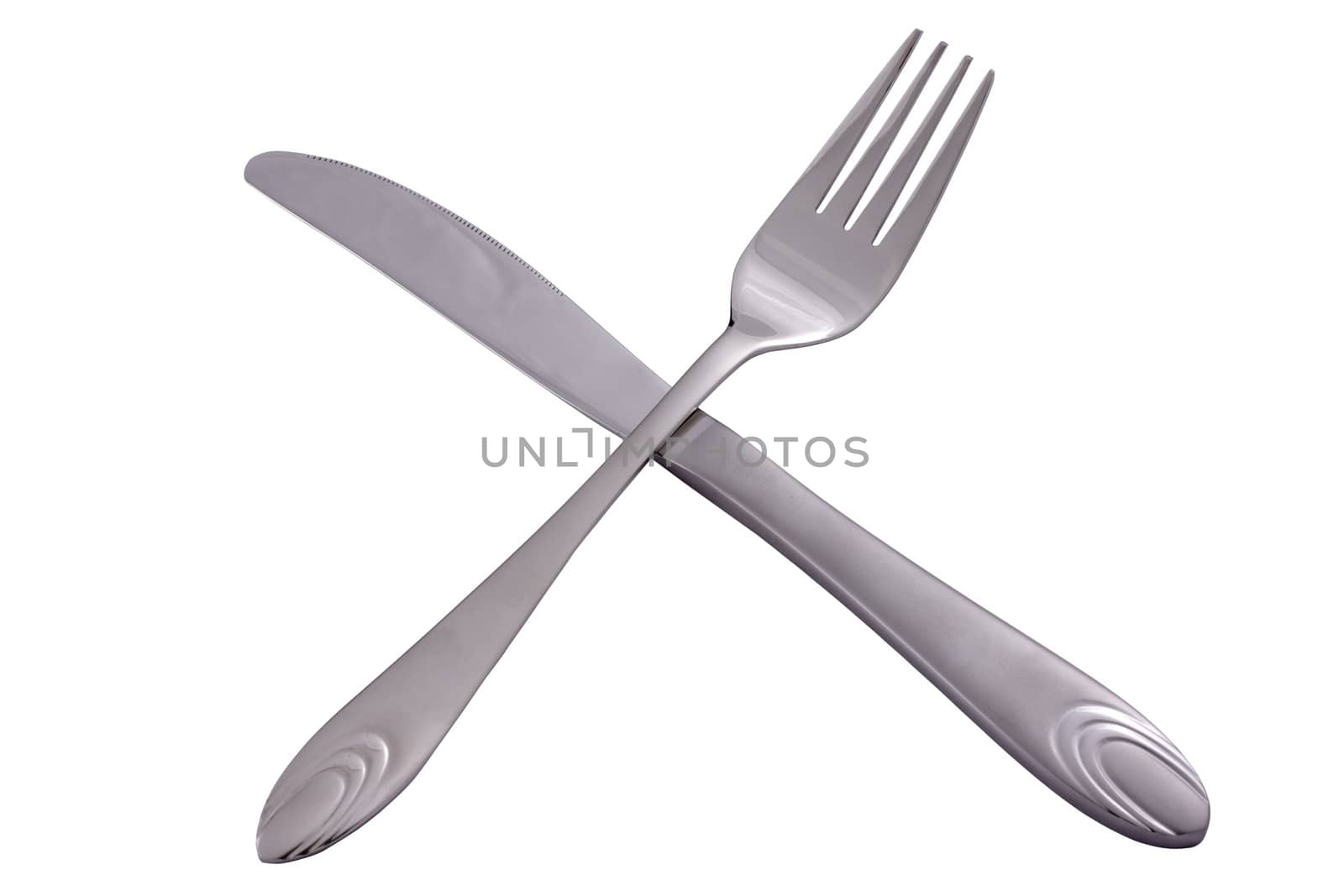 crossed knife and fork