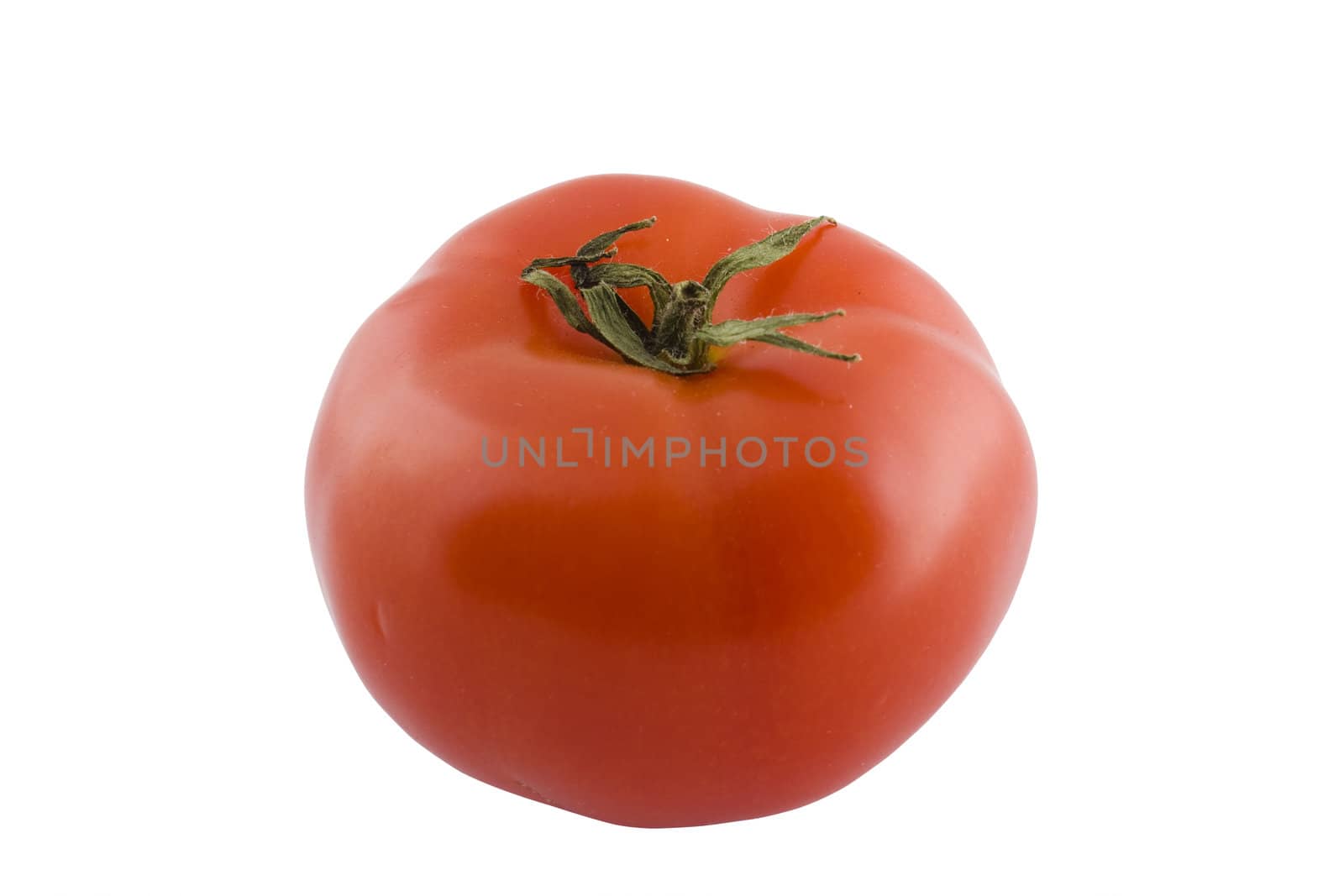 isolated red tomato