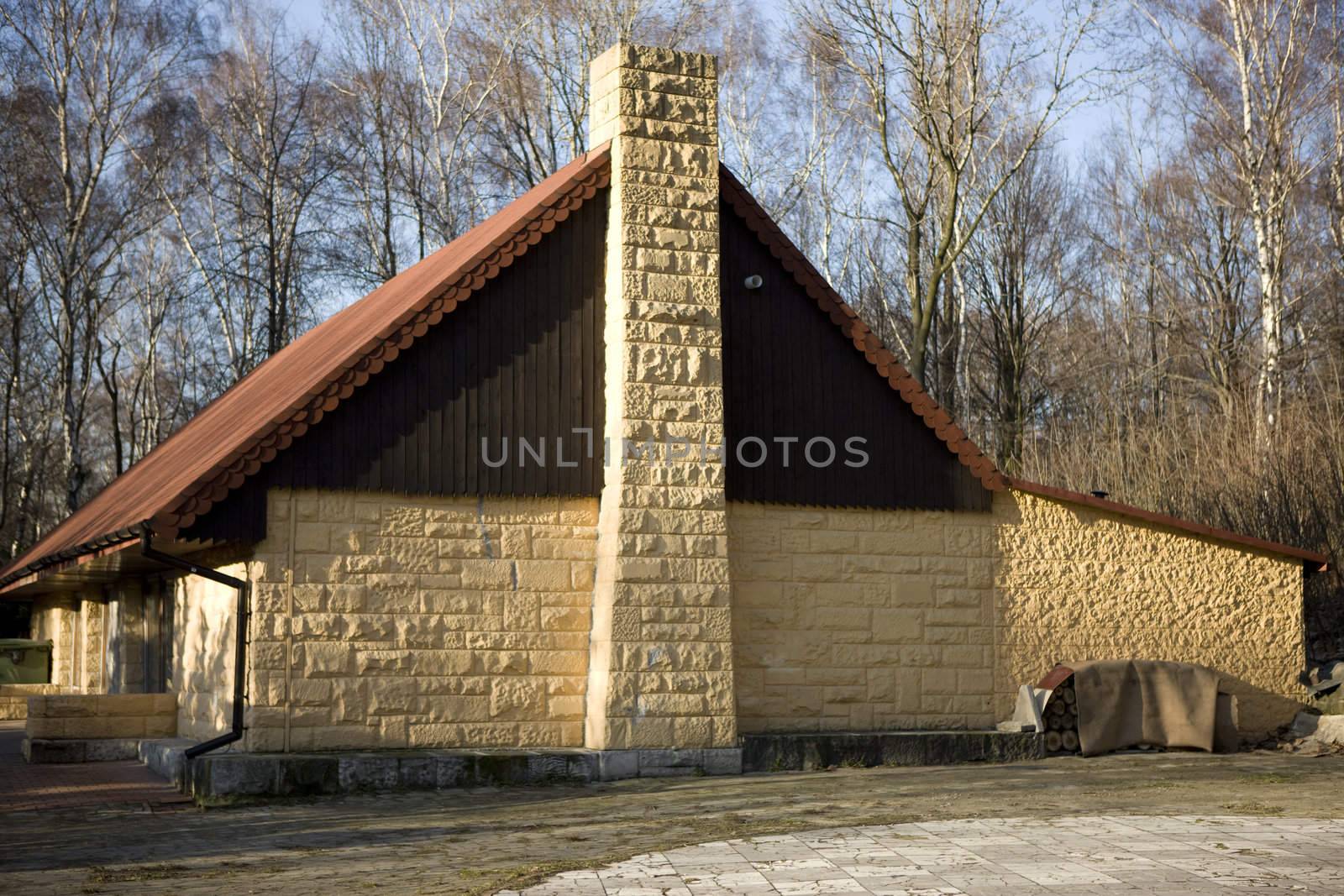 house with chimney
